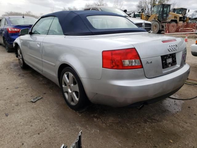 2003 Audi A4 3.0 Cabriolet