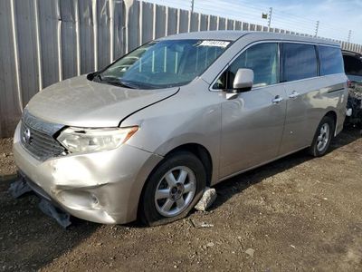 Salvage cars for sale from Copart San Martin, CA: 2012 Nissan Quest S