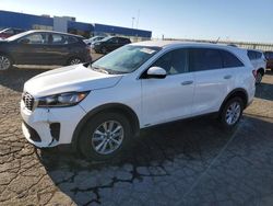 Salvage cars for sale from Copart Woodhaven, MI: 2019 KIA Sorento L