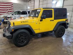 Salvage cars for sale at Columbia, MO auction: 2015 Jeep Wrangler Sport