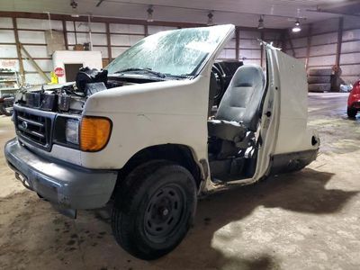 Salvage cars for sale from Copart Columbia Station, OH: 2005 Ford Econoline E150 Van