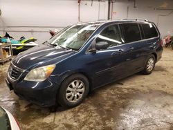 Salvage cars for sale from Copart Wheeling, IL: 2010 Honda Odyssey EX