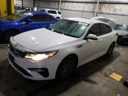 KIA salvage cars for sale: 2019 KIA Optima LX