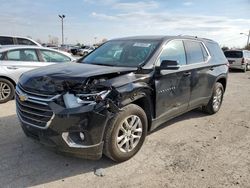 Salvage cars for sale from Copart Indianapolis, IN: 2021 Chevrolet Traverse LT