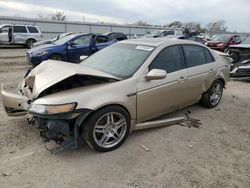 Acura salvage cars for sale: 2007 Acura TL