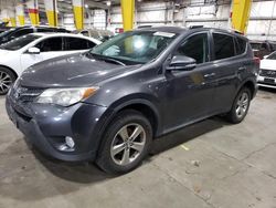 Salvage cars for sale at Woodburn, OR auction: 2015 Toyota Rav4 XLE