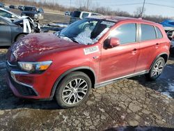 Salvage cars for sale at Woodhaven, MI auction: 2018 Mitsubishi Outlander Sport ES