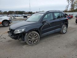 Salvage cars for sale at Dunn, NC auction: 2017 Volkswagen Tiguan S