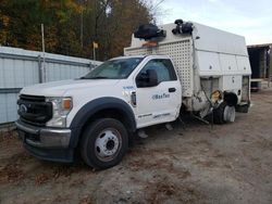 Salvage cars for sale from Copart Sandston, VA: 2021 Ford F550 Super Duty