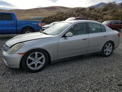 Salvage cars for sale at Reno, NV auction: 2003 Infiniti G35