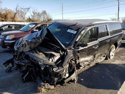 Chevrolet salvage cars for sale: 2015 Chevrolet Suburban K1500 LTZ