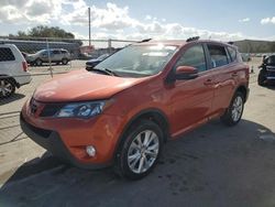 Salvage cars for sale from Copart Orlando, FL: 2015 Toyota Rav4 Limited