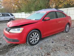 Salvage cars for sale from Copart Knightdale, NC: 2014 Volkswagen Jetta SE