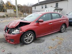 Salvage cars for sale at York Haven, PA auction: 2014 Nissan Sentra S