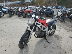 Salvage motorcycles for sale at West Mifflin, PA auction: 2000 Suzuki SV650