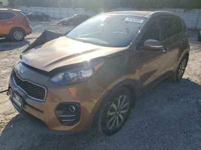 Salvage cars for sale from Copart Knightdale, NC: 2017 KIA Sportage EX