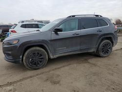 Salvage cars for sale at Woodhaven, MI auction: 2022 Jeep Cherokee Latitude LUX
