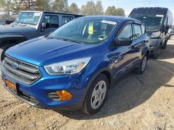 Ford salvage cars for sale: 2017 Ford Escape S