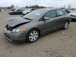 Salvage cars for sale from Copart Hillsborough, NJ: 2006 Honda Civic LX