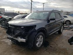 Vehiculos salvage en venta de Copart Chicago Heights, IL: 2023 Ford Explorer XLT