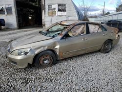 Salvage cars for sale from Copart Albany, NY: 2006 Honda Accord LX