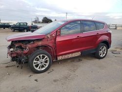 Salvage cars for sale at Nampa, ID auction: 2017 Ford Escape SE
