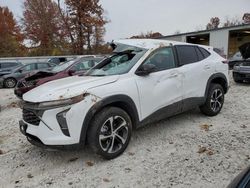 Chevrolet salvage cars for sale: 2024 Chevrolet Trax 1RS