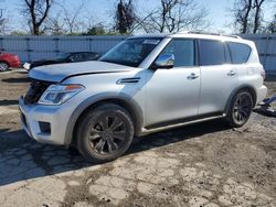 Salvage cars for sale from Copart West Mifflin, PA: 2018 Nissan Armada SV