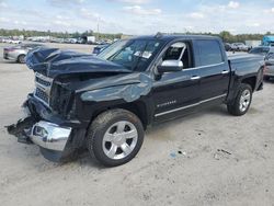 Salvage cars for sale at Houston, TX auction: 2015 Chevrolet Silverado K1500 LTZ