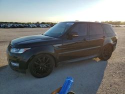 Land Rover Range Rover salvage cars for sale: 2015 Land Rover Range Rover Sport HSE