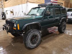 Salvage cars for sale from Copart Anchorage, AK: 2001 Jeep Cherokee Sport