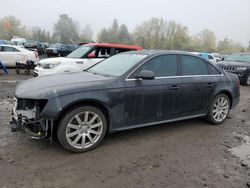 Salvage cars for sale at Portland, OR auction: 2014 Audi A4 Premium Plus