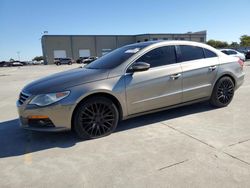 Salvage cars for sale from Copart Wilmer, TX: 2012 Volkswagen CC Luxury