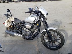 Salvage motorcycles for sale at Los Angeles, CA auction: 2015 Yamaha XVS950 CU