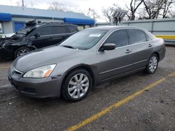 Salvage cars for sale from Copart Wichita, KS: 2006 Honda Accord EX