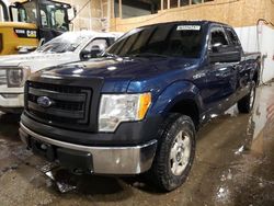 Salvage cars for sale from Copart Anchorage, AK: 2014 Ford F150 Super Cab