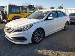 Hyundai Sonata Sport salvage cars for sale: 2016 Hyundai Sonata Sport