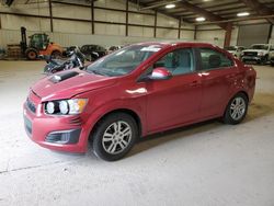 Chevrolet Sonic Vehiculos salvage en venta: 2012 Chevrolet Sonic LS