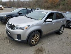 Salvage cars for sale at Marlboro, NY auction: 2014 KIA Sorento LX