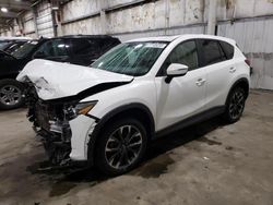 Mazda CX-5 salvage cars for sale: 2016 Mazda CX-5 GT