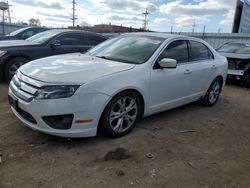 Salvage cars for sale at Chicago Heights, IL auction: 2012 Ford Fusion SE