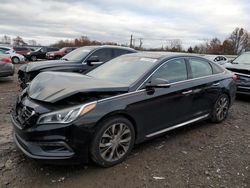 Vehiculos salvage en venta de Copart Hillsborough, NJ: 2015 Hyundai Sonata Sport