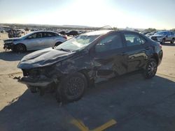 Salvage cars for sale at Grand Prairie, TX auction: 2016 Toyota Corolla L