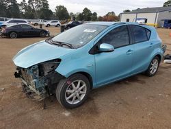 Salvage cars for sale from Copart Longview, TX: 2012 Toyota Prius C