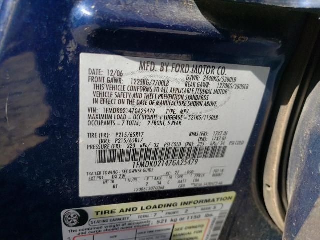 2007 Ford Freestyle SEL