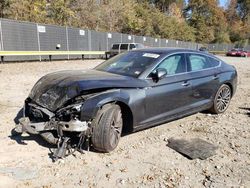 Salvage cars for sale at Waldorf, MD auction: 2018 Audi A5 Prestige
