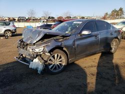 Vehiculos salvage en venta de Copart New Britain, CT: 2015 Infiniti Q50 Base