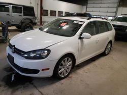 Salvage cars for sale at Ham Lake, MN auction: 2013 Volkswagen Jetta TDI