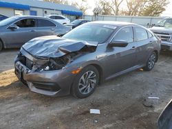 Salvage cars for sale at Wichita, KS auction: 2018 Honda Civic EX