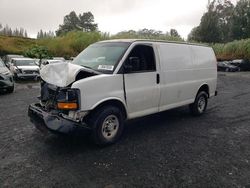 Salvage trucks for sale at Kapolei, HI auction: 2016 Chevrolet Express G3500